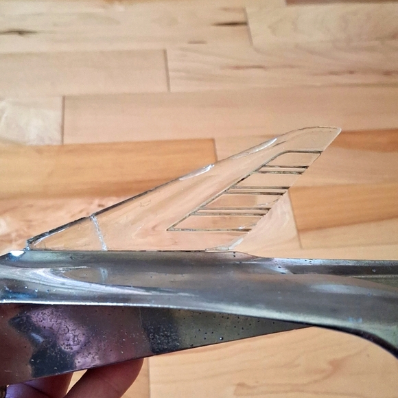 1951 Ford Victoria Flying Plane Hood Ornament - Picture 3 of 5